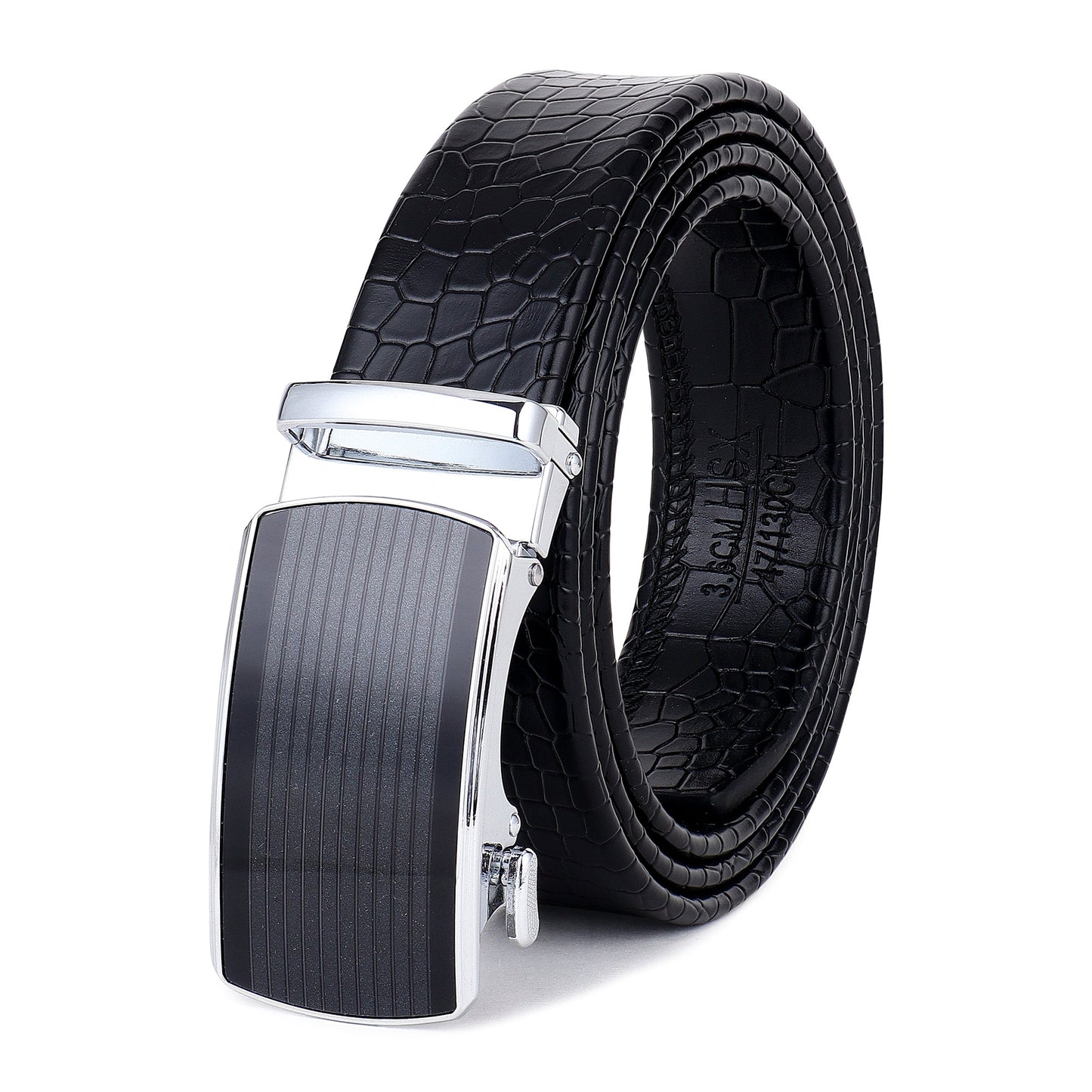CRUSSET Men Textured Formal BeltCI5625