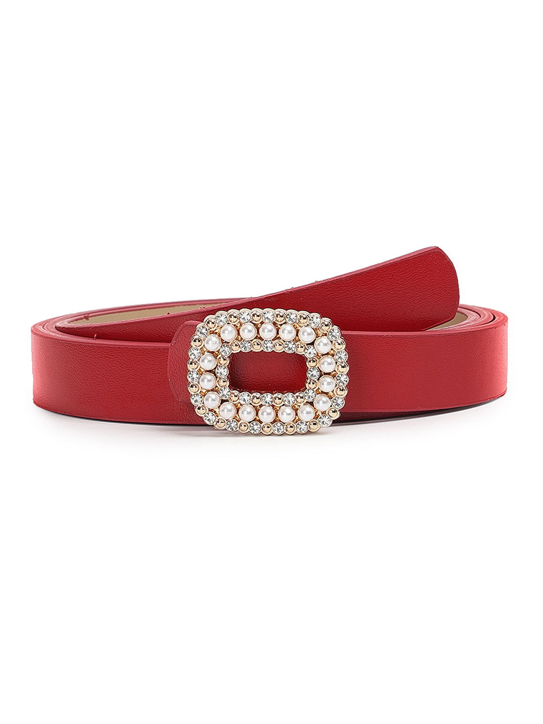 CRUSSET Women Embellished PU BeltQA5585
