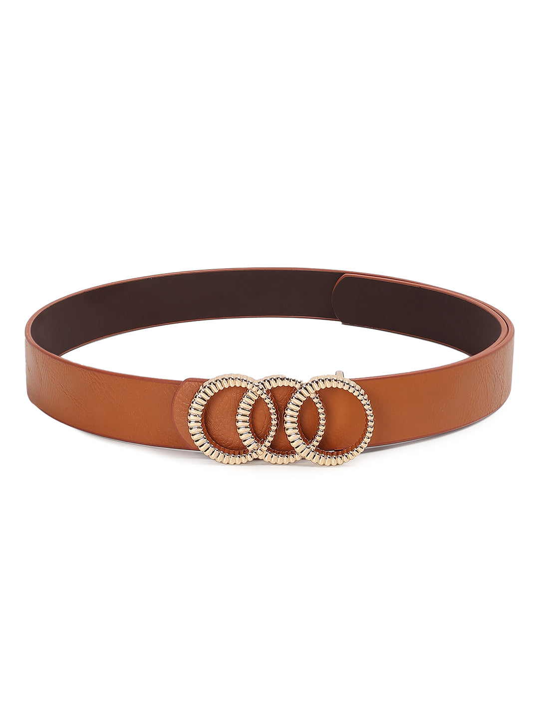 CRUSSET Women Textured PU Belt QA5578