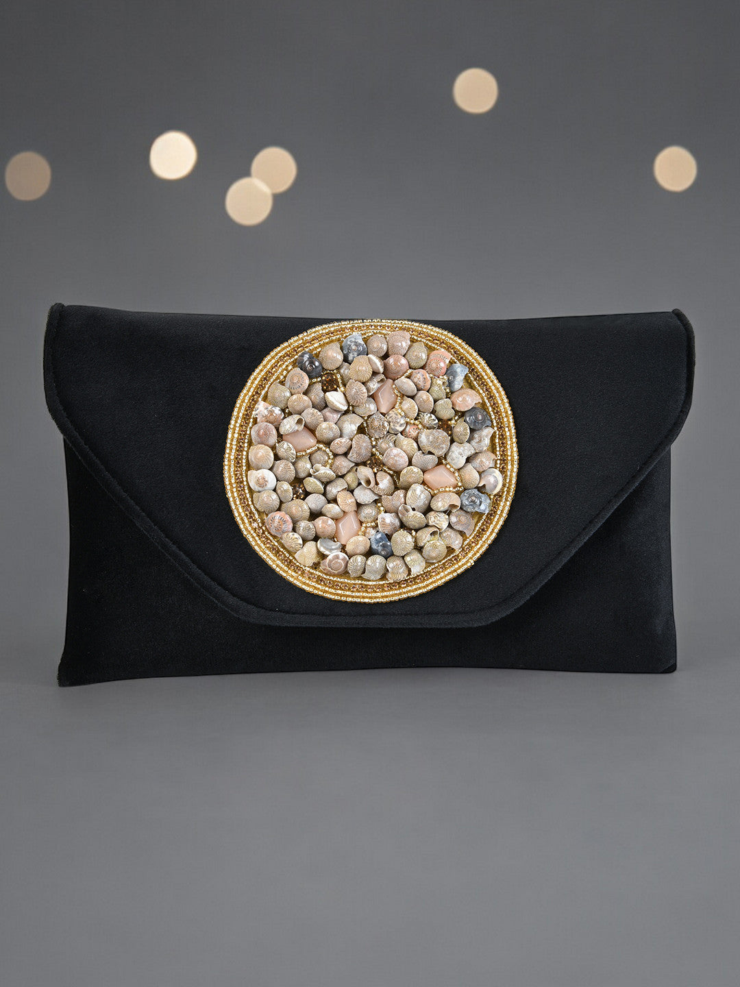 Ladies Suede Designer Clutch