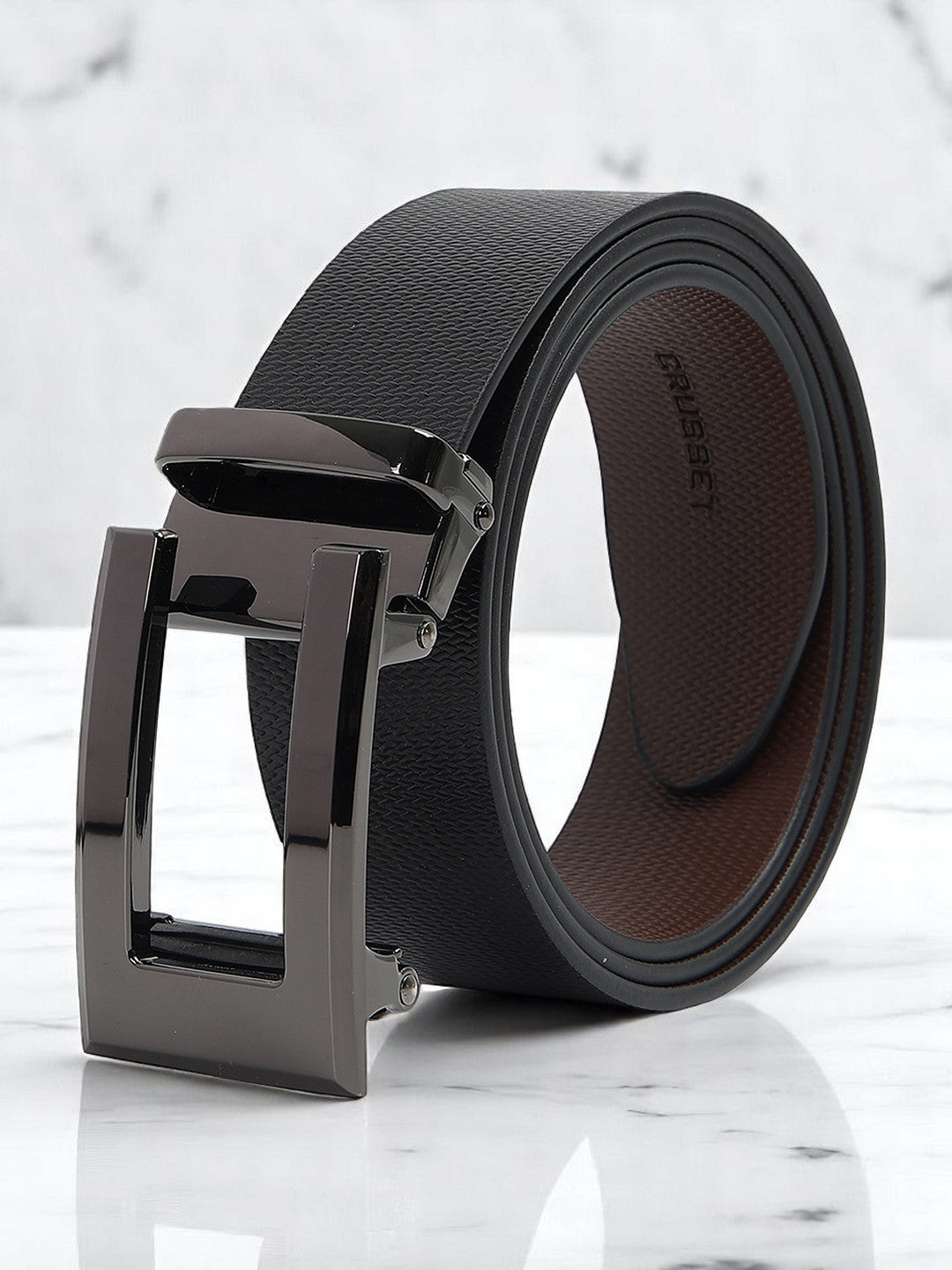 CRUSSET Men Leather Formal BeltYS5610