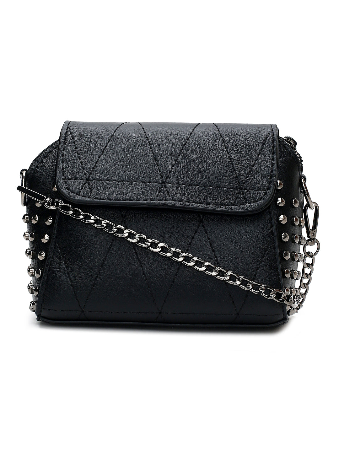 Crusset Embellished Structured Sling Bag CI20626