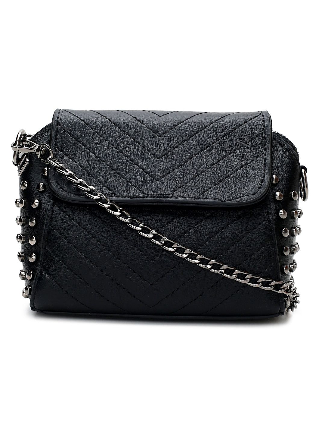 Crusset Embellished Structured Sling Bag CI20627