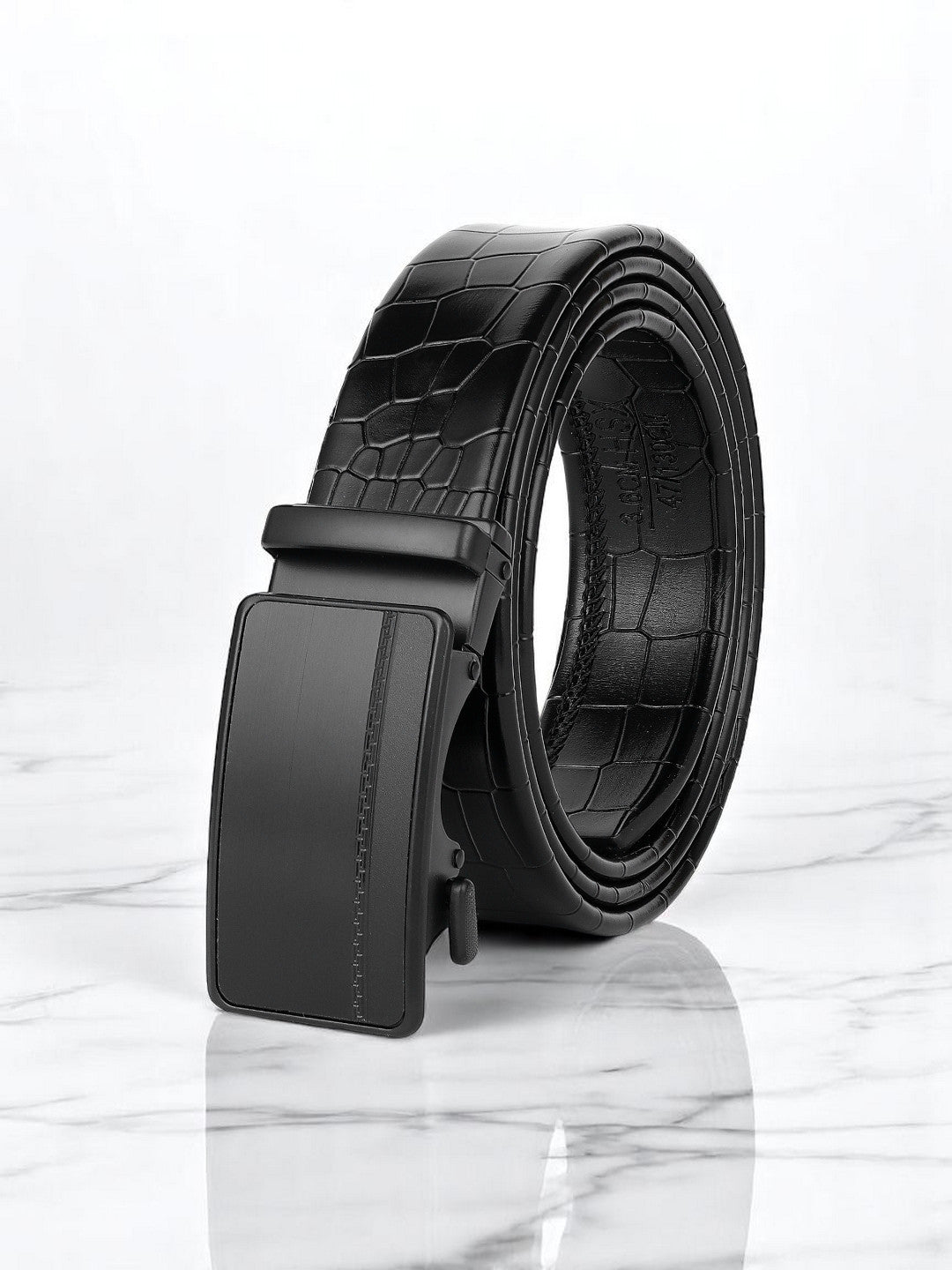CRUSSET Men Textured Formal BeltCI5623