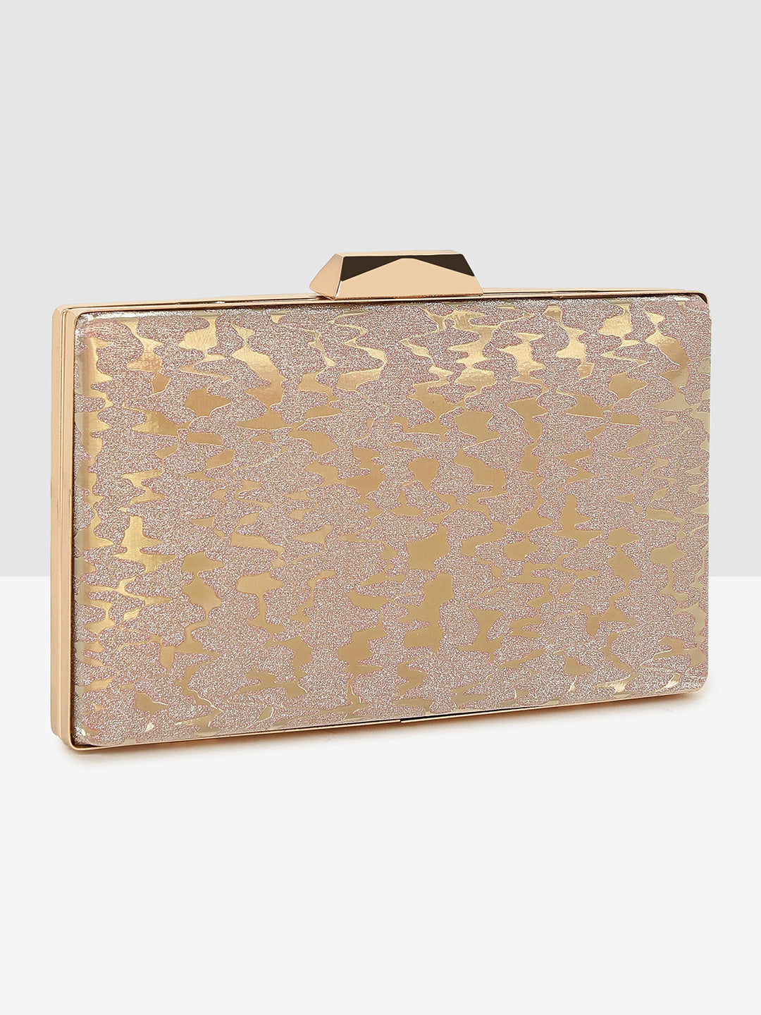 Ladies Gold Frame Clutch