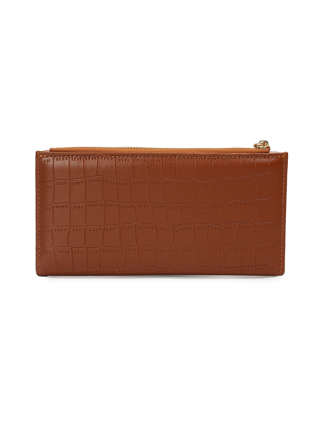Crusset Wallet for Women – Faux Leather Ladies Purse with Button Closure | Large Two Fold Textured Women’s Wallet CW20757