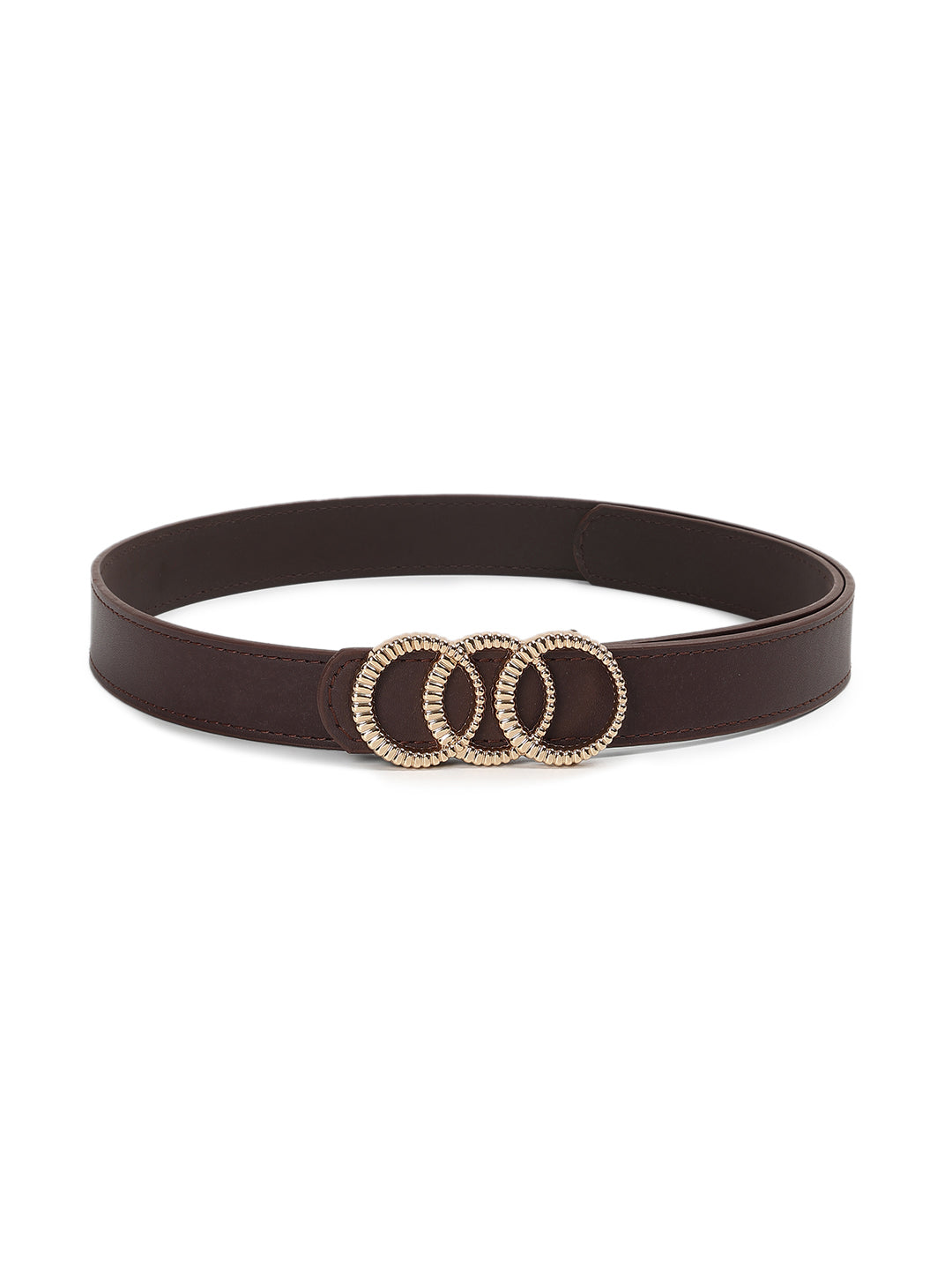 CRUSSET Women Textured PU BeltQA5577