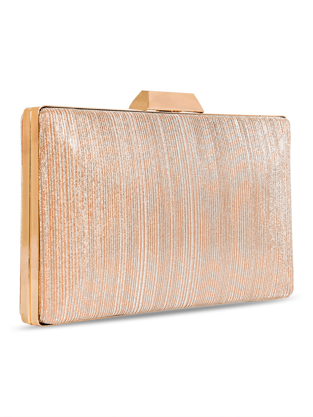 Ladies Gold Sparkle Clutch