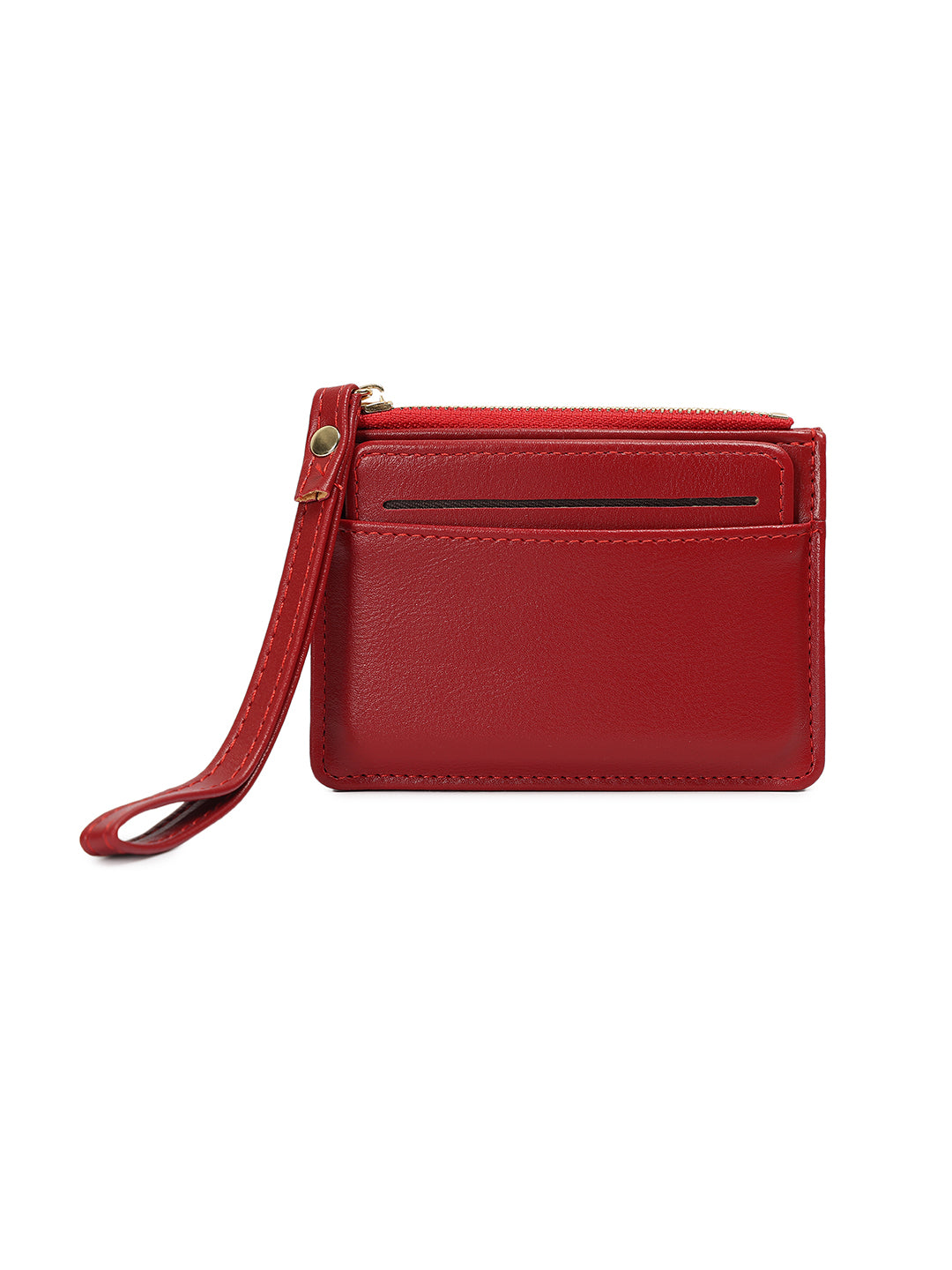 Crusset Wallet for Women – PU Ladies Purse with Button Closure | Two Fold Textured Women’s Wallet CW20769