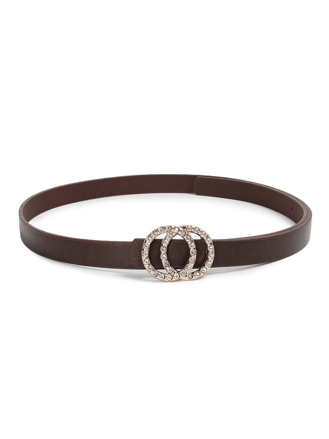 CRUSSET Women Textured Formal BeltQA5576