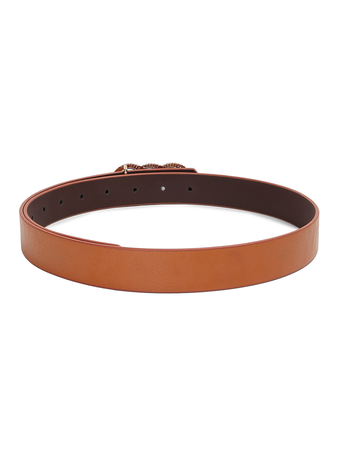 CRUSSET Women Textured PU Belt QA5578