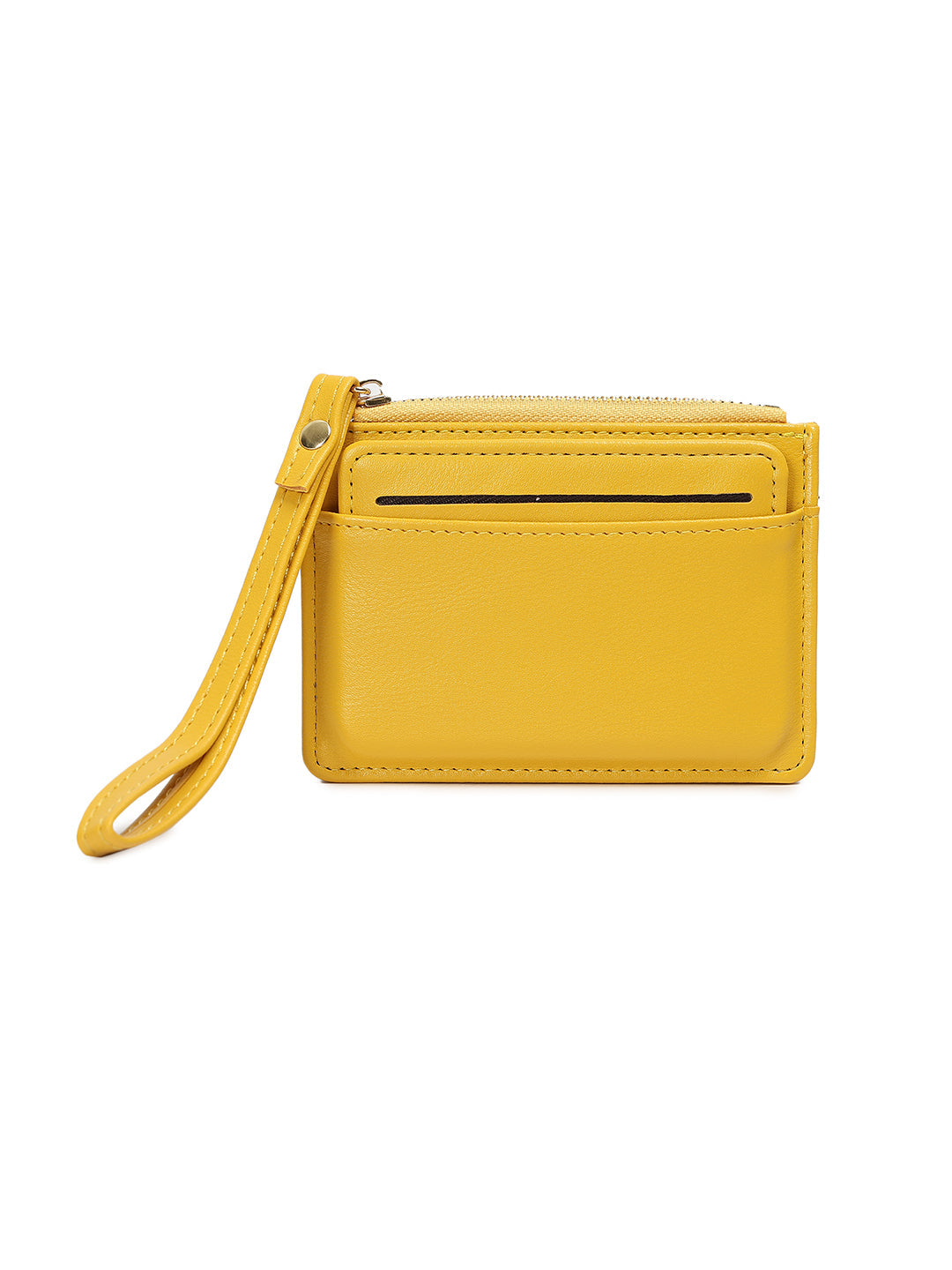 Crusset Wallet for Women – PU Ladies Purse with Button Closure | Two Fold Textured Women’s Wallet CW20771