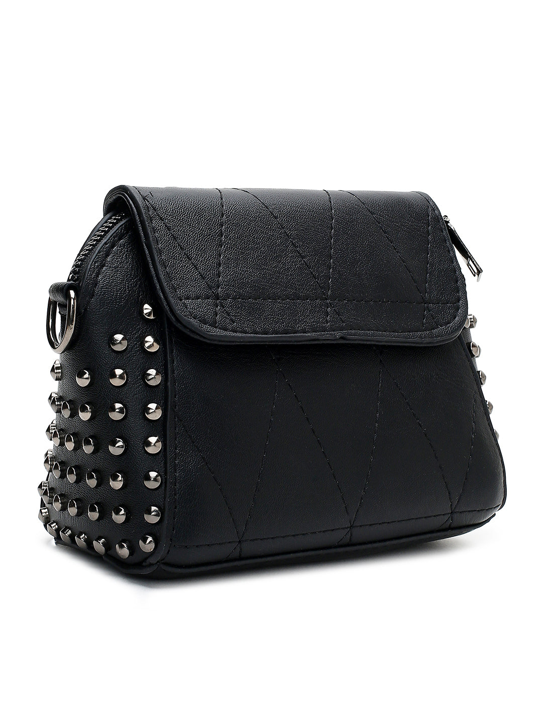 Crusset Embellished Structured Sling Bag CI20626