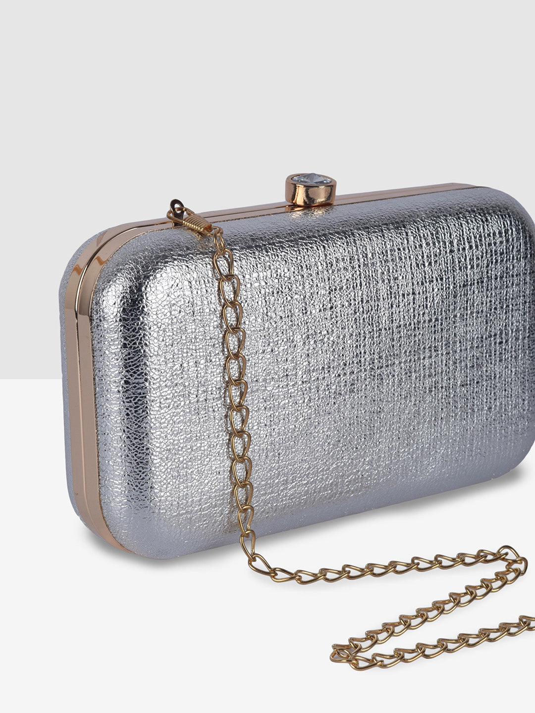 Ladies Handicraft Hand Embroidered Box Clutch