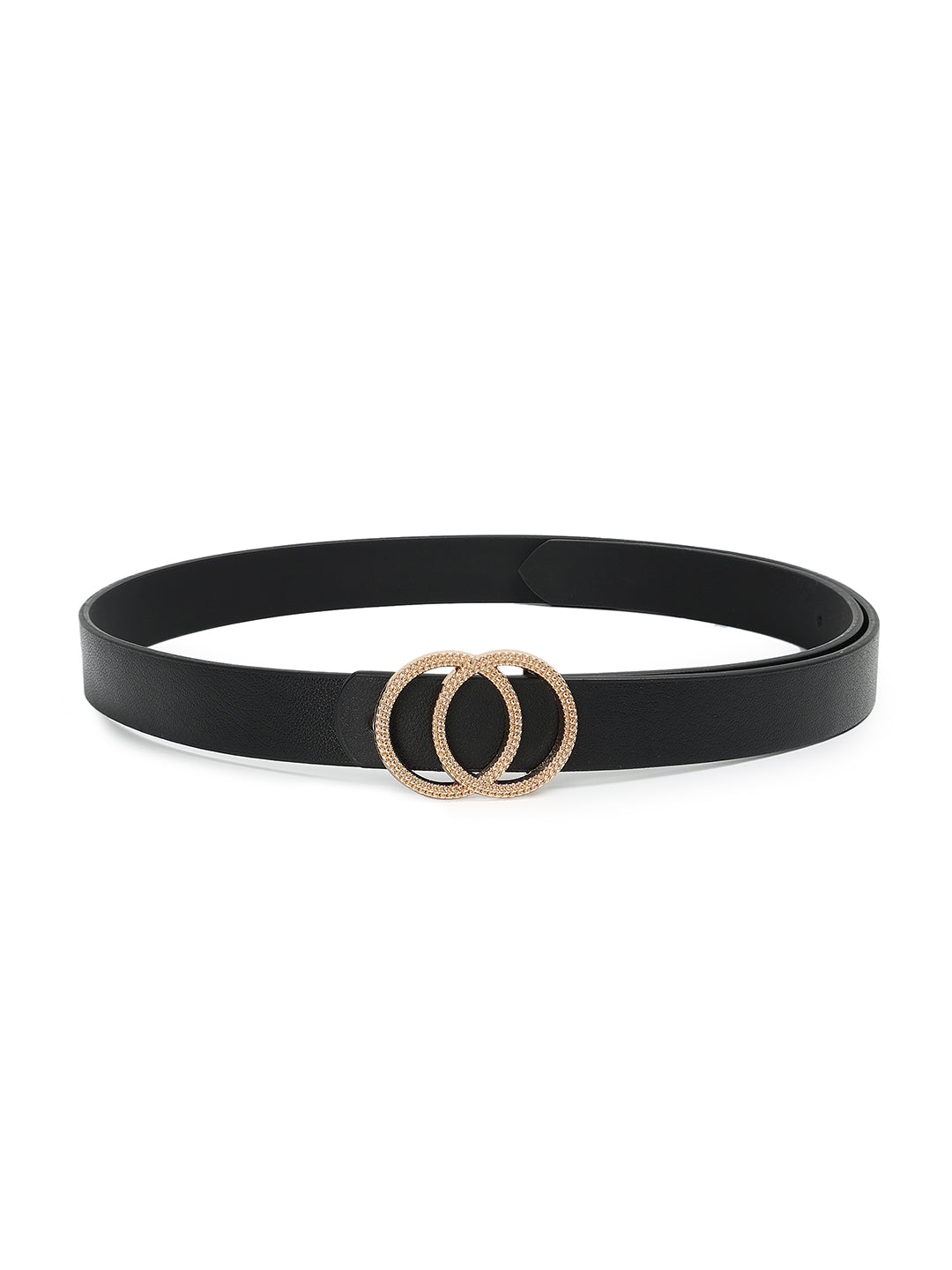 CRUSSET Women Push Pin Slim Casual BeltQA5570