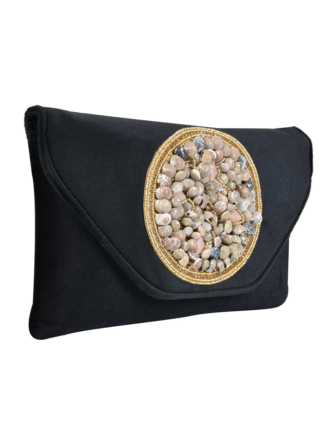 Ladies Suede Designer Clutch