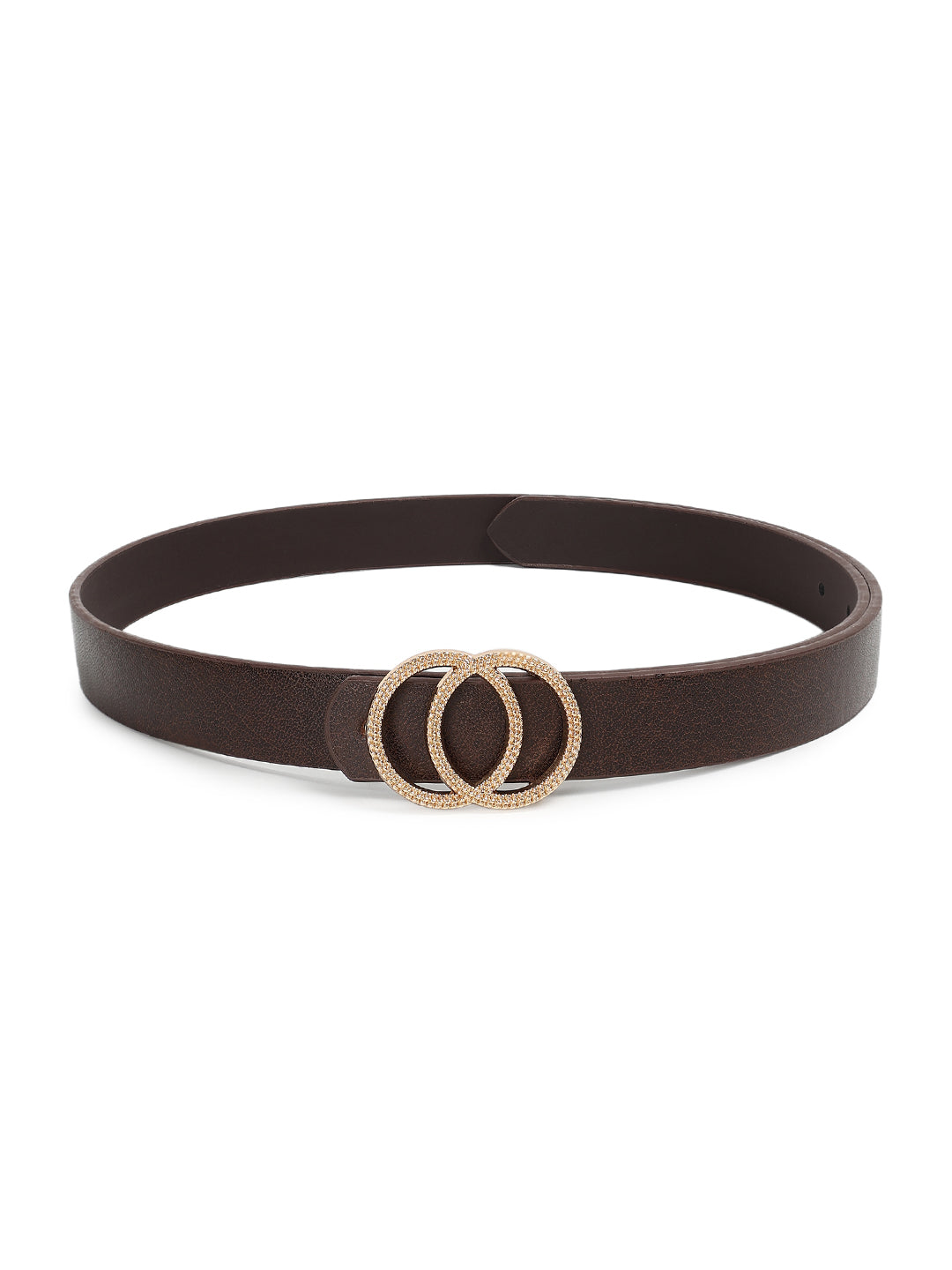 CRUSSET Women Textured PU BeltQA5573