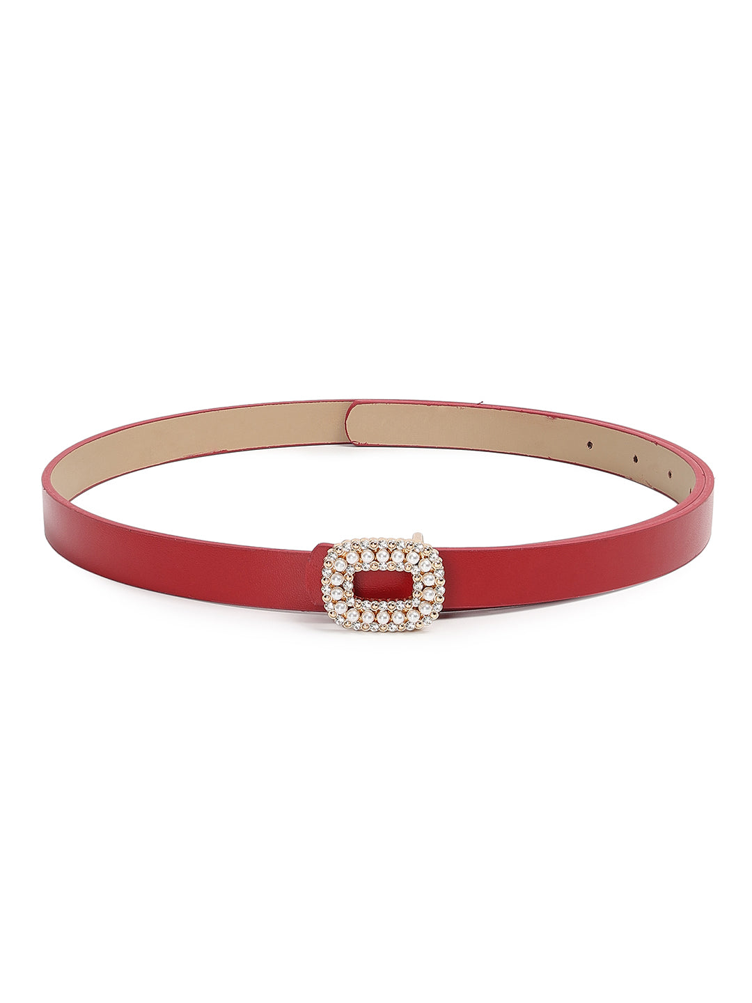 CRUSSET Women Embellished PU BeltQA5585