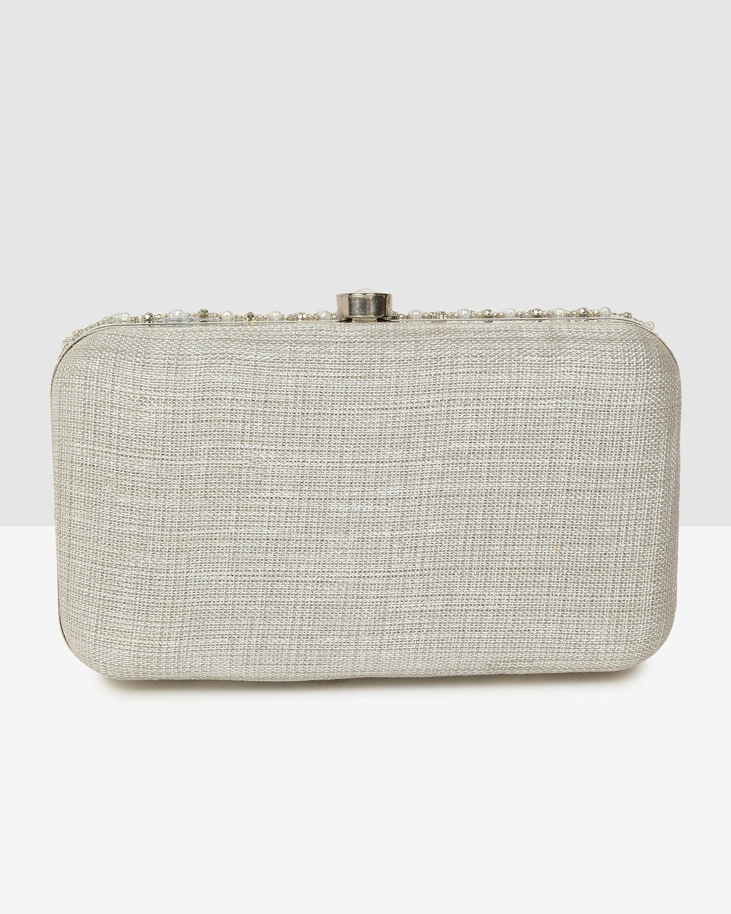 Ladies Silver Purse Handbag
