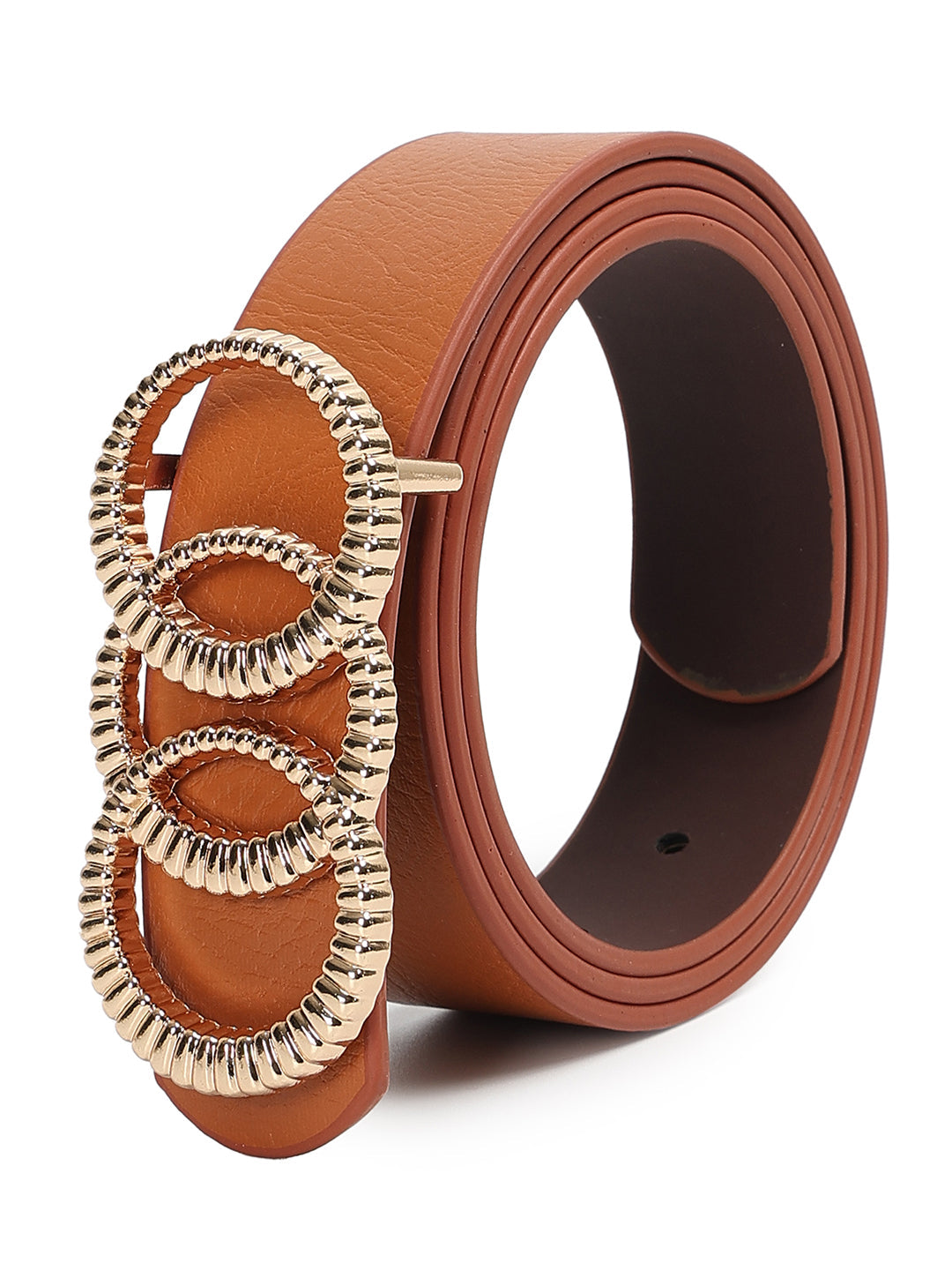 CRUSSET Women Textured PU Belt QA5578