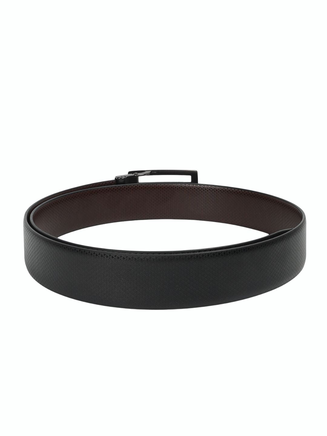 CRUSSET Men Textured Formal BeltSP5680