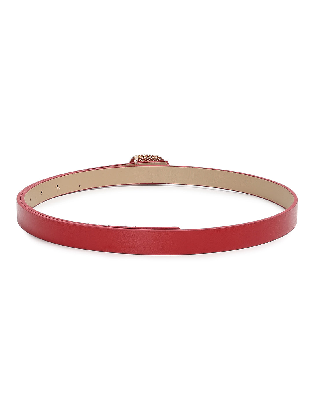CRUSSET Women Embellished PU BeltQA5585