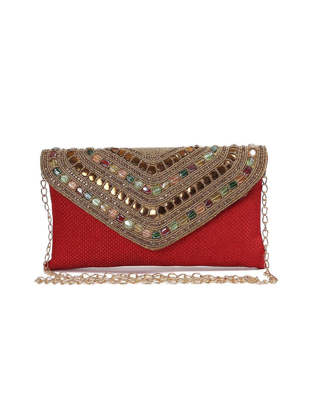 CRUSSET Embellished Purse With Shoulder StrapCL20772