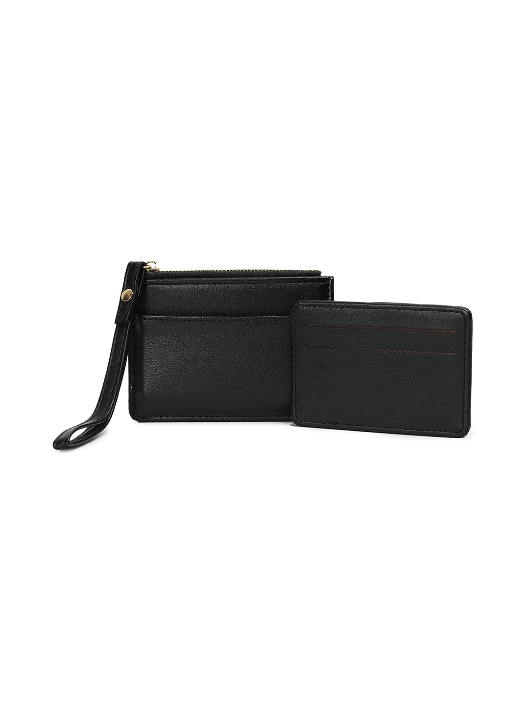 Crusset Wallet for Women – PU Ladies Purse with Button Closure | Two Fold Textured Women’s Wallet CW20770