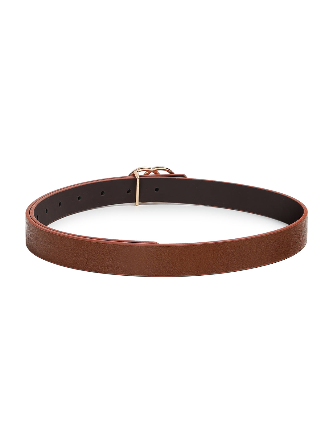 CRUSSET Women PU Embellished Belt With Push Pin ClosureQA5571