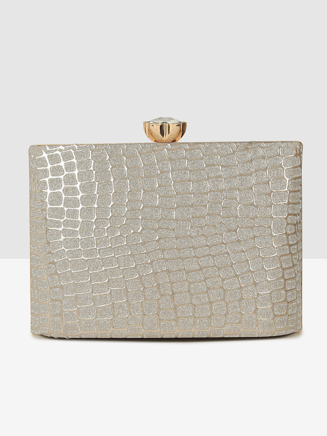 Gold Elegant Evening Clutch