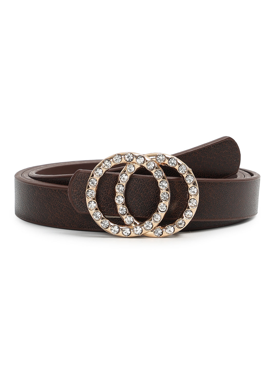 CRUSSET Women Textured Formal BeltQA5576