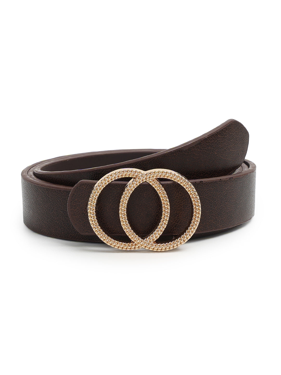 CRUSSET Women Textured PU BeltQA5573