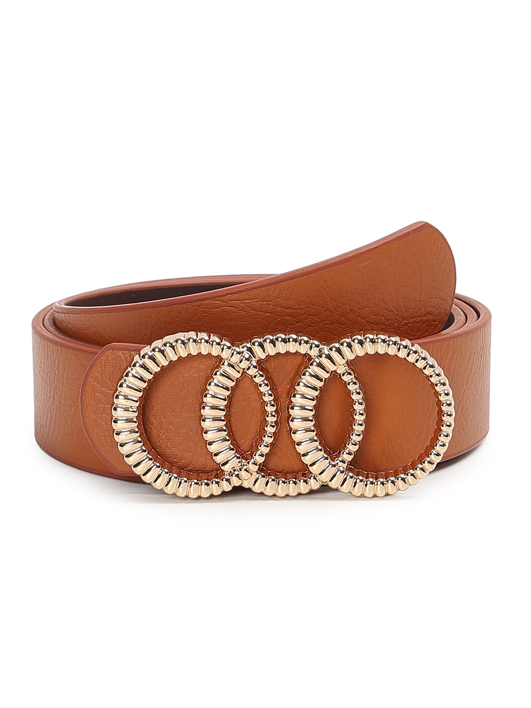 CRUSSET Women Textured PU Belt QA5578