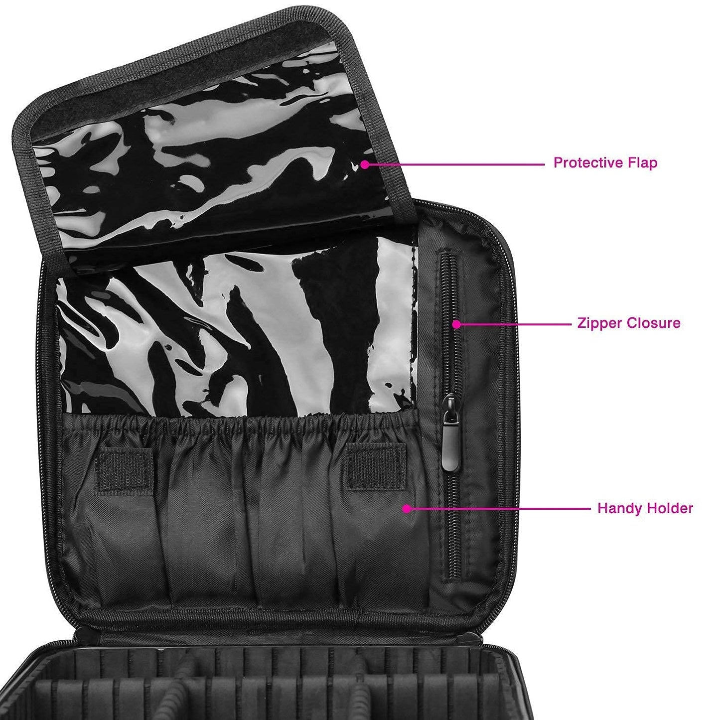 CRUSSET Textured Makeup Pouch CMO20768