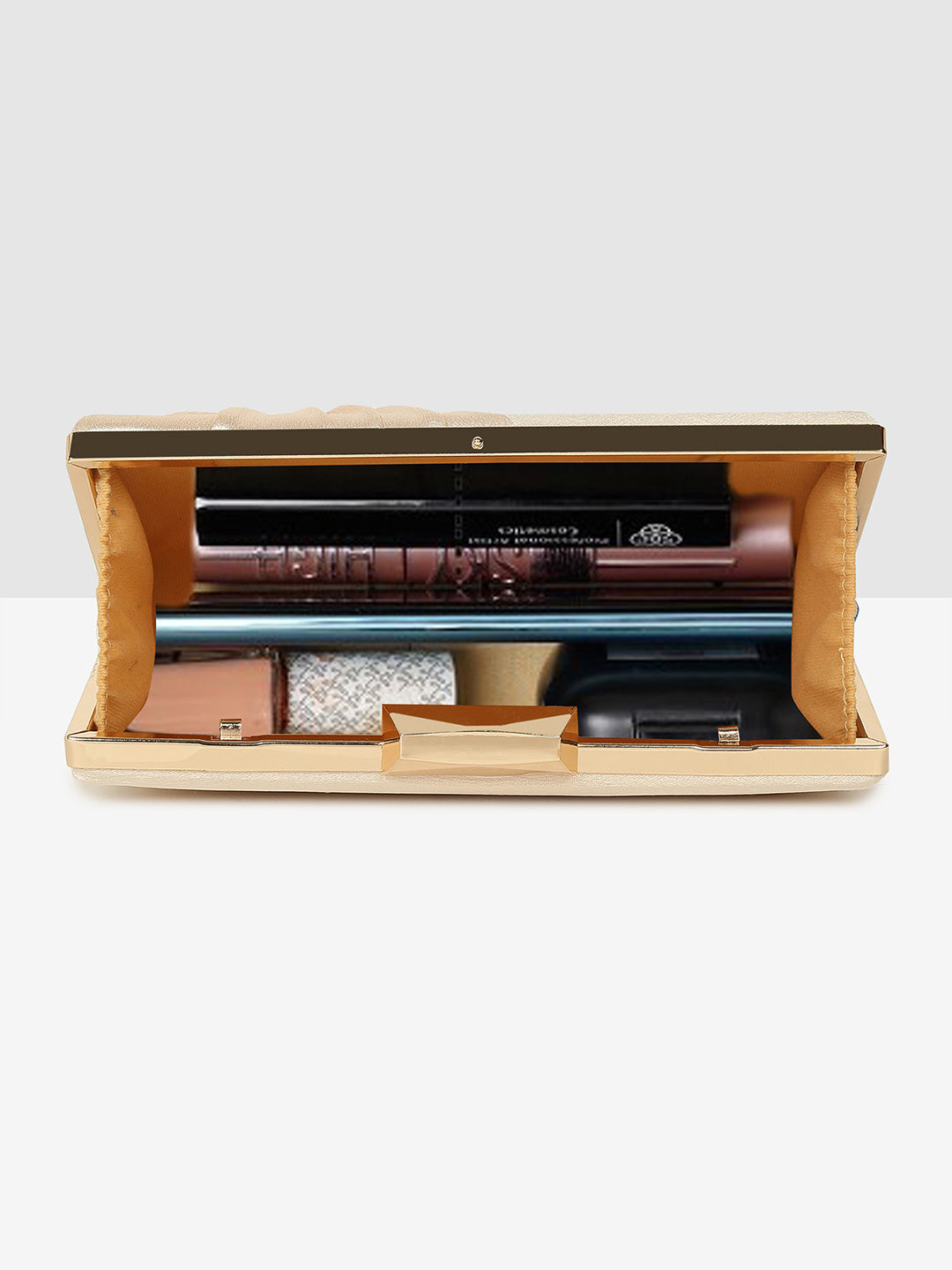 Peach Perfect Bow Clutch