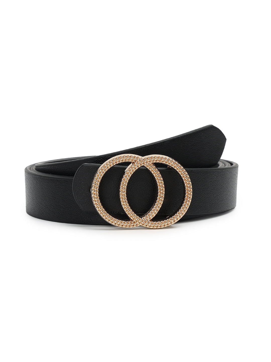 CRUSSET Women Push Pin Slim Casual BeltQA5570
