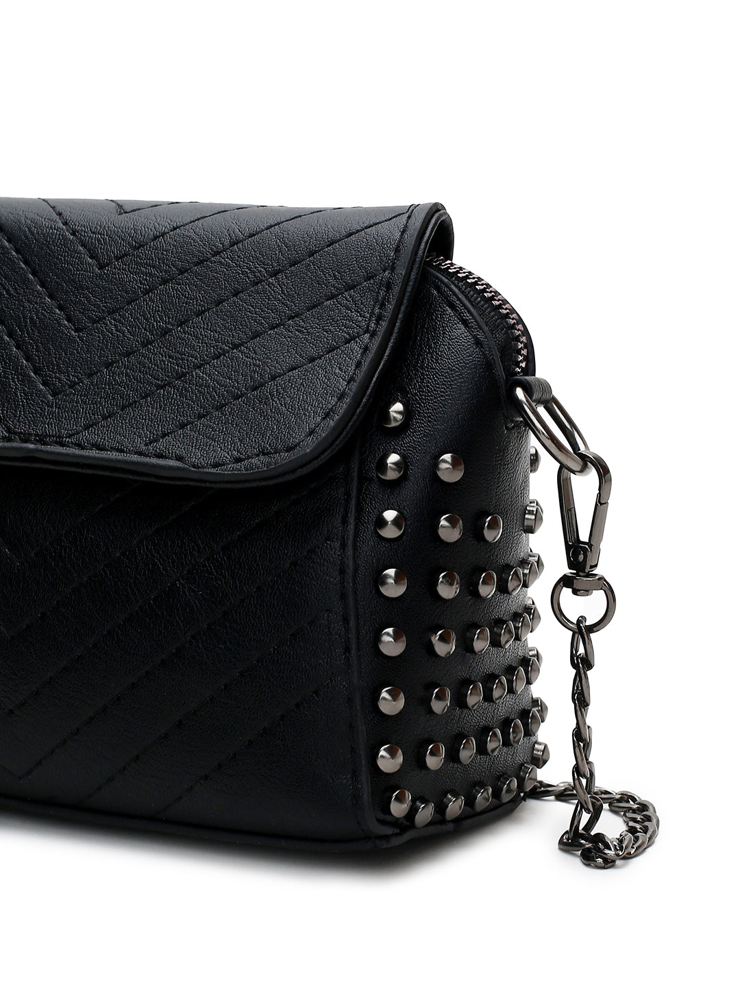 Crusset Embellished Structured Sling Bag CI20627