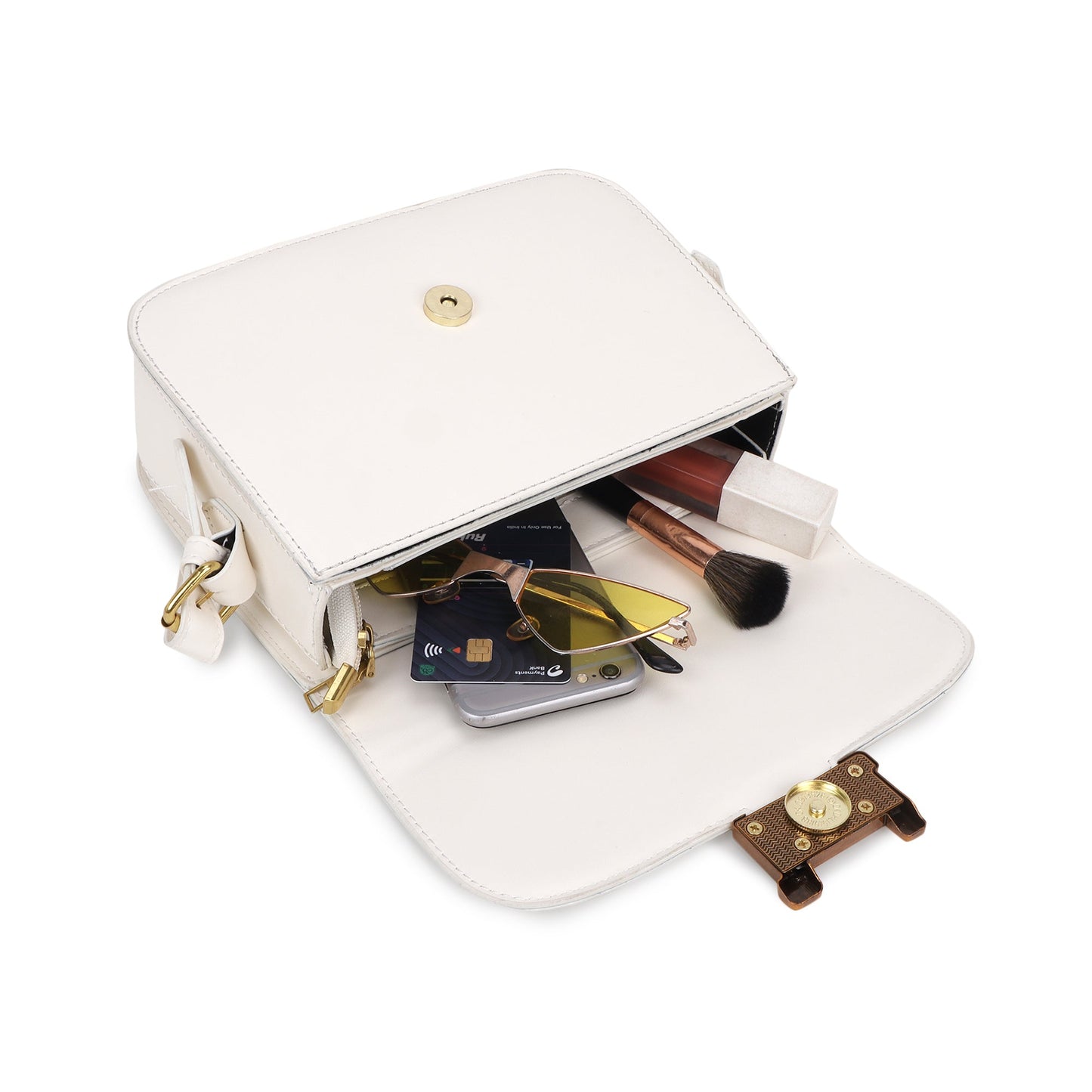Crusset Ladies Shoulder Bag Stylish Handbag Structured Shoulder Bag Crossbody Bag CI20757