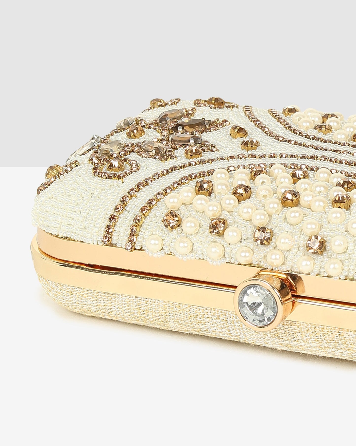 Ladies White Purse Handbag