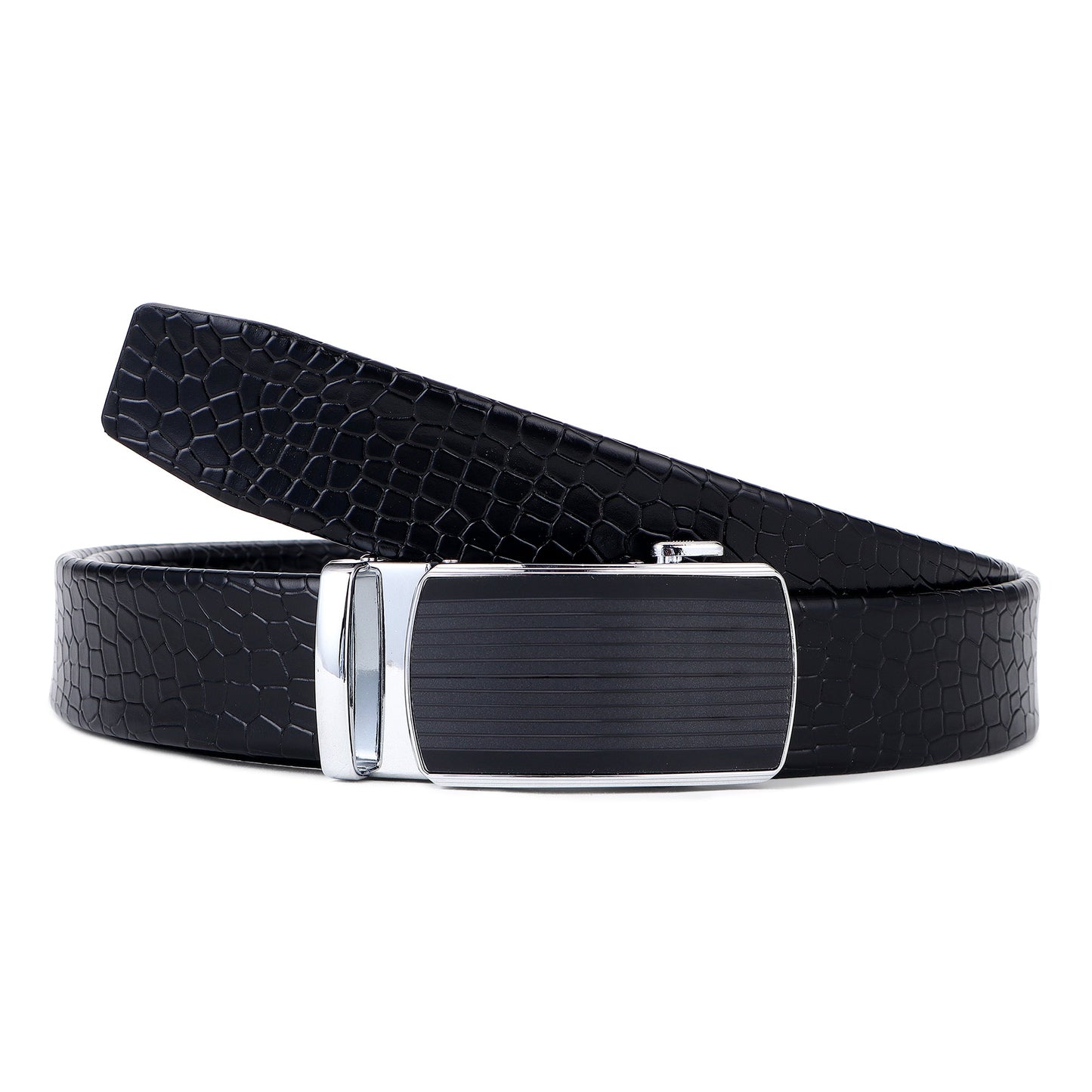 CRUSSET Men Textured Formal BeltCI5625