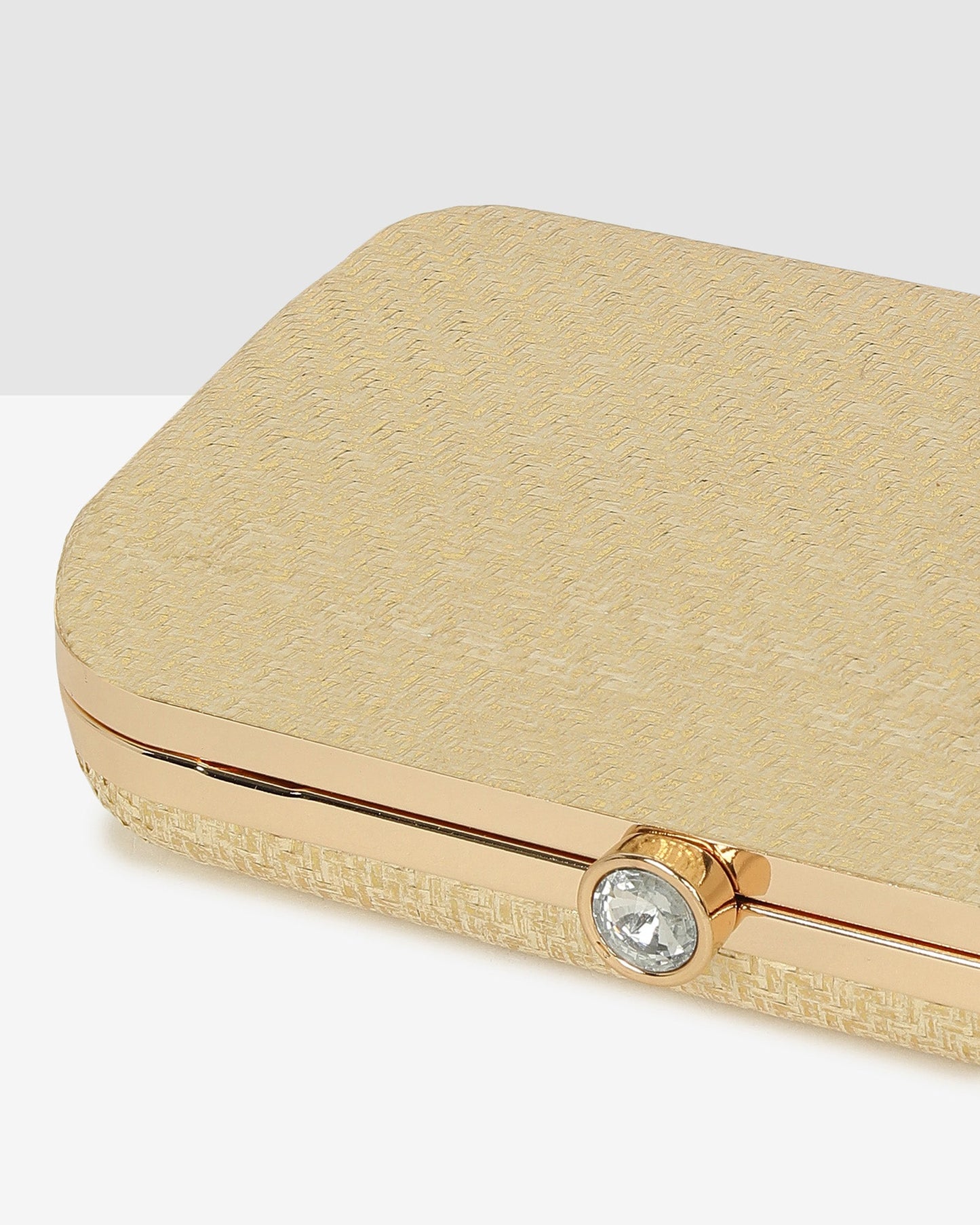 Ladies Gold Purse Handbag