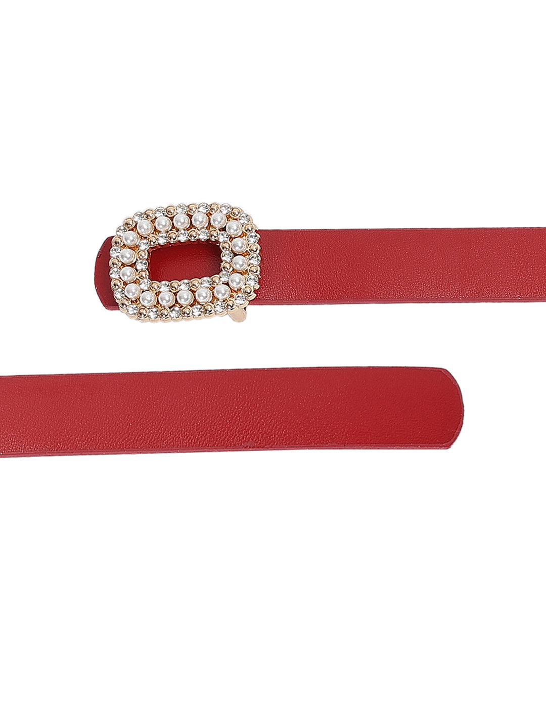 CRUSSET Women Embellished PU BeltQA5585
