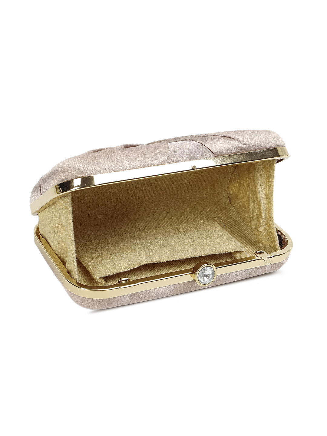 Crusset Embellished Box Clutch With Shoulder StrapCL20774