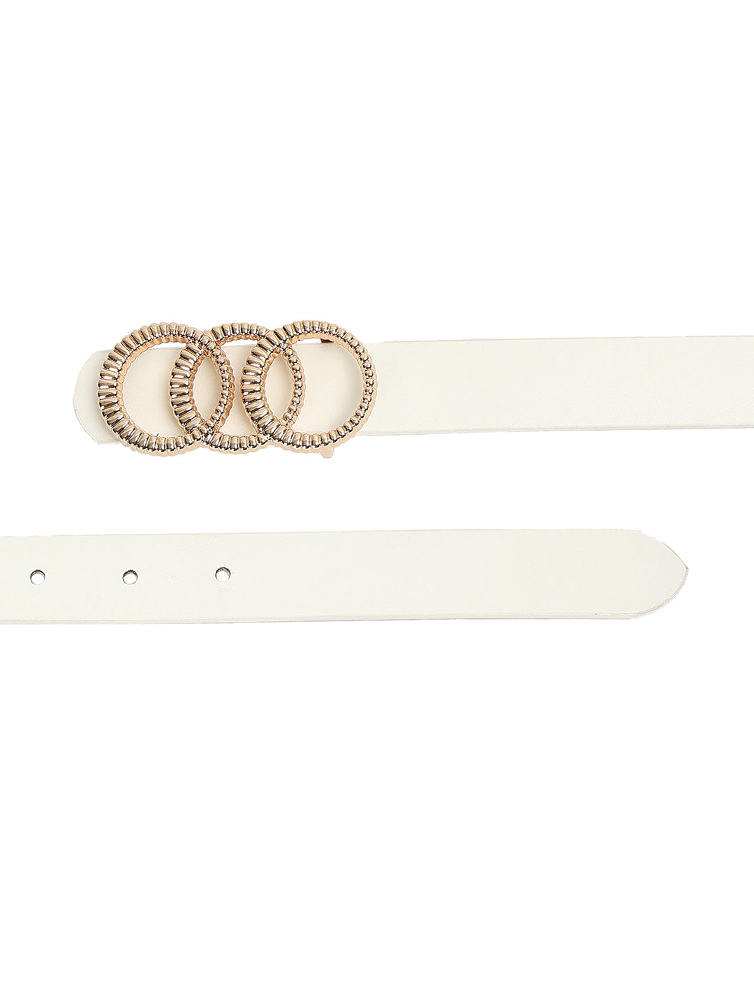 CRUSSET Women Pack Of 3 Solid PU BeltsCB5613