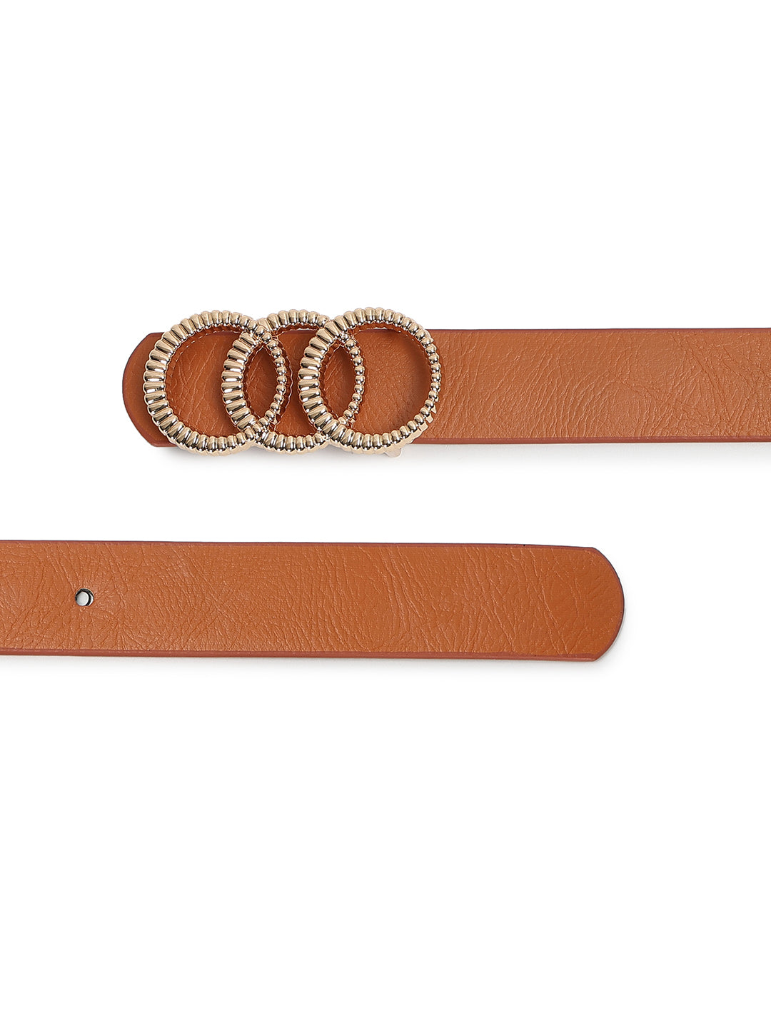 CRUSSET Women Textured PU Belt QA5578