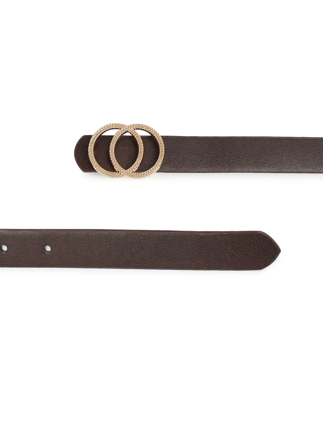 CRUSSET Women Textured PU BeltQA5573