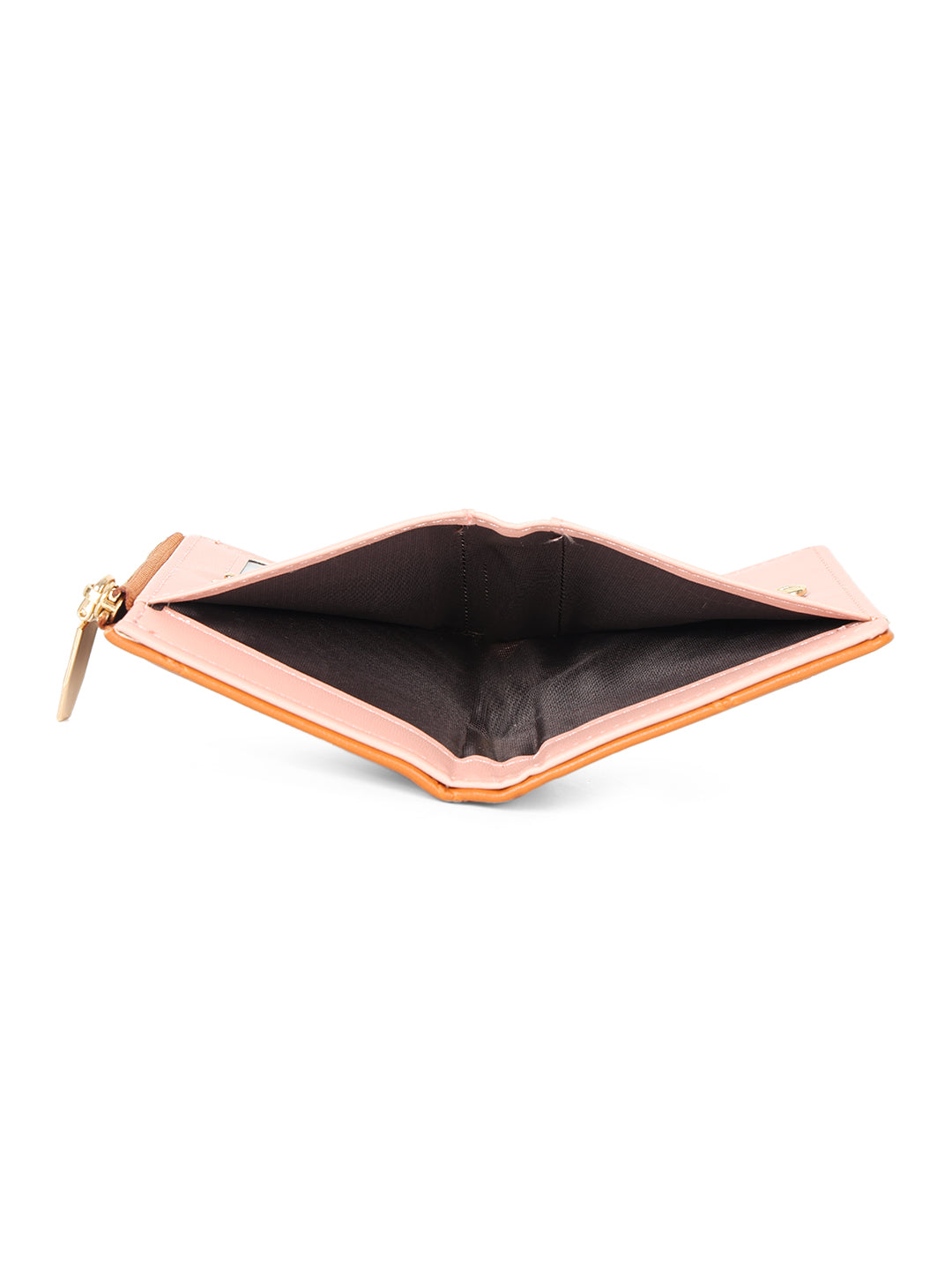 Crusset Wallet for Women – PU Ladies Purse with Button Closure | Two Fold Textured Women’s Wallet CW20764