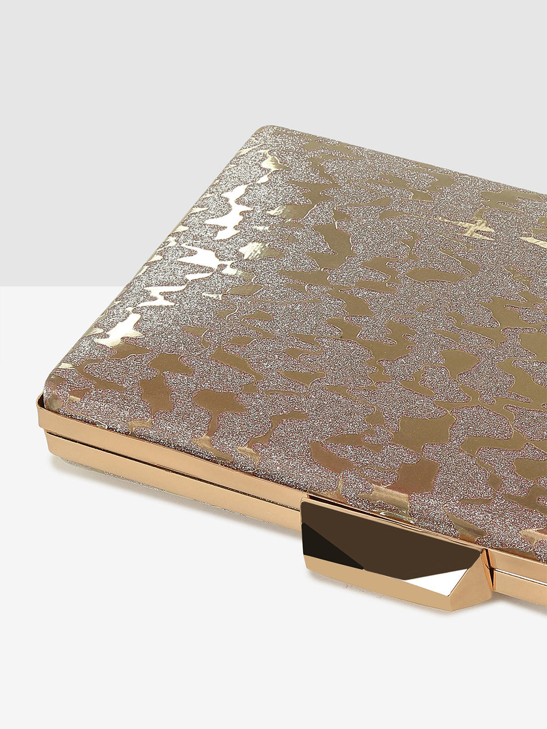 Ladies Gold Frame Clutch