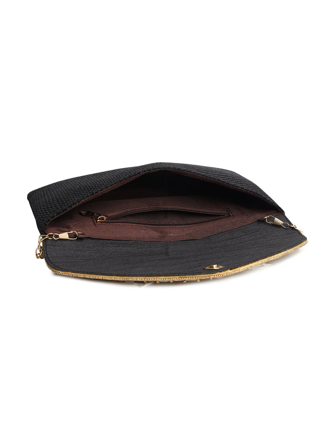 CRUSSET Embroidered Purse With Shoulder StrapCL20771