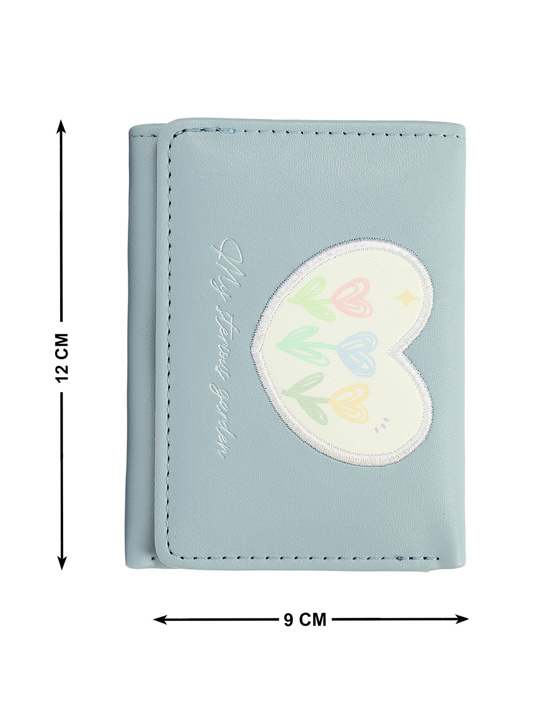 Crusset Wallet for Women – PU Ladies Purse with Button Closure | Two Fold Textured Women’s Wallet CW20766